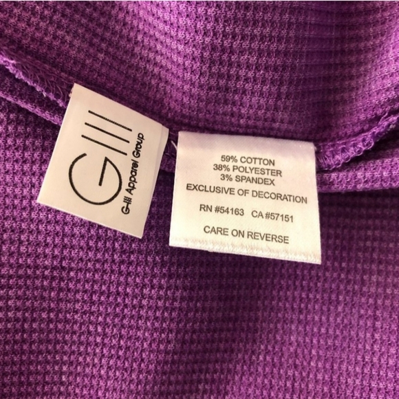 NBA Toronto Raptors womans thermal top plus size 4x Touch by Alyssa Milano - Picture 4 of 5